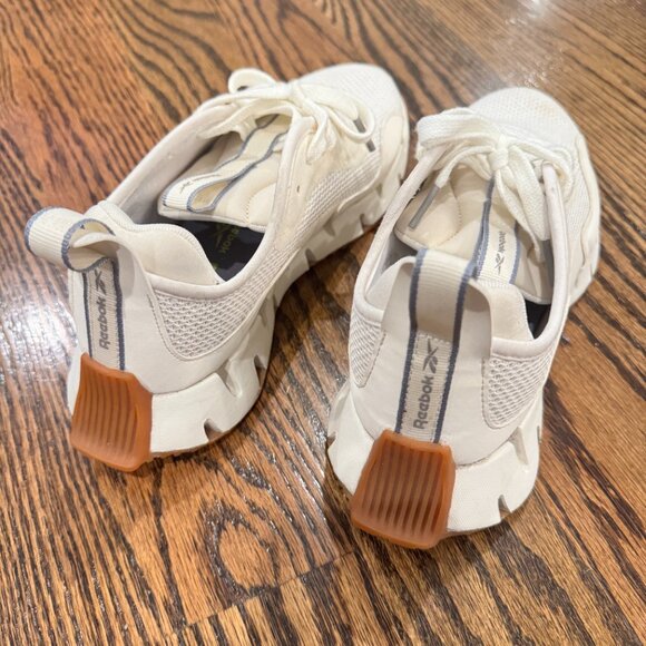 Reebok Zig Dynamica Sneakers - White - Size 7.5 - Picture 3 of 6